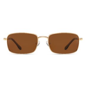 Bronze Rectangle – Rectangle Sunglasses